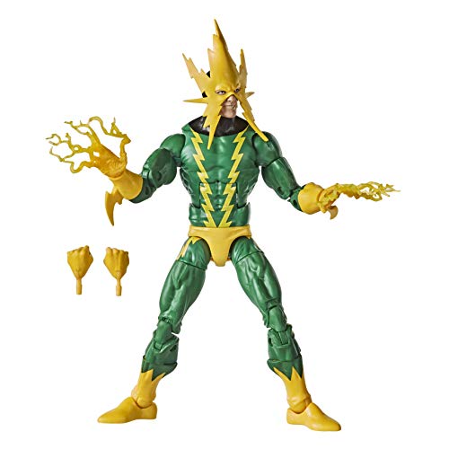 Spider-Man Hasbro Marvel Legends Series 6-inch Collectible Marvel’s Electro Action Figure Toy Retro Collection