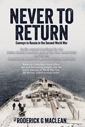 NEVER TO RETURN