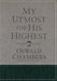 My Utmost for His Highest