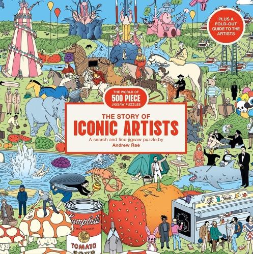 The Story of Iconic Artists 500 pieces
