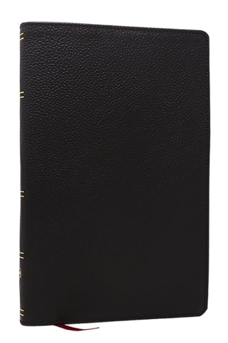 KJV, Personal Size New Testament, Black Genuine Leather, Red Letter, Comfort Print