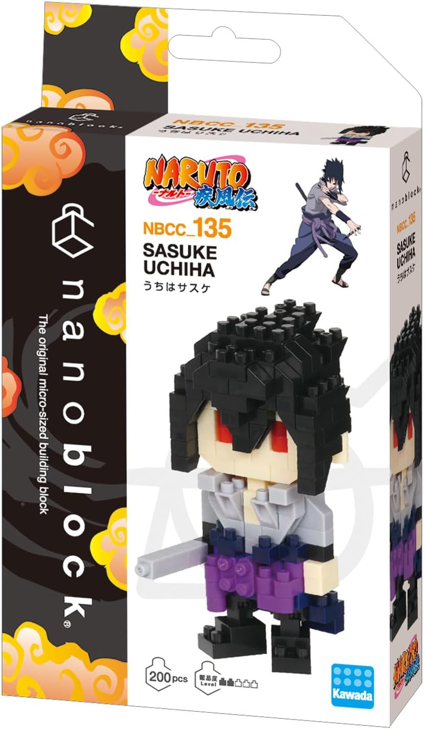Nanoblock Character Collection Series Sasuke Uchiha "Naruto Shippuden"