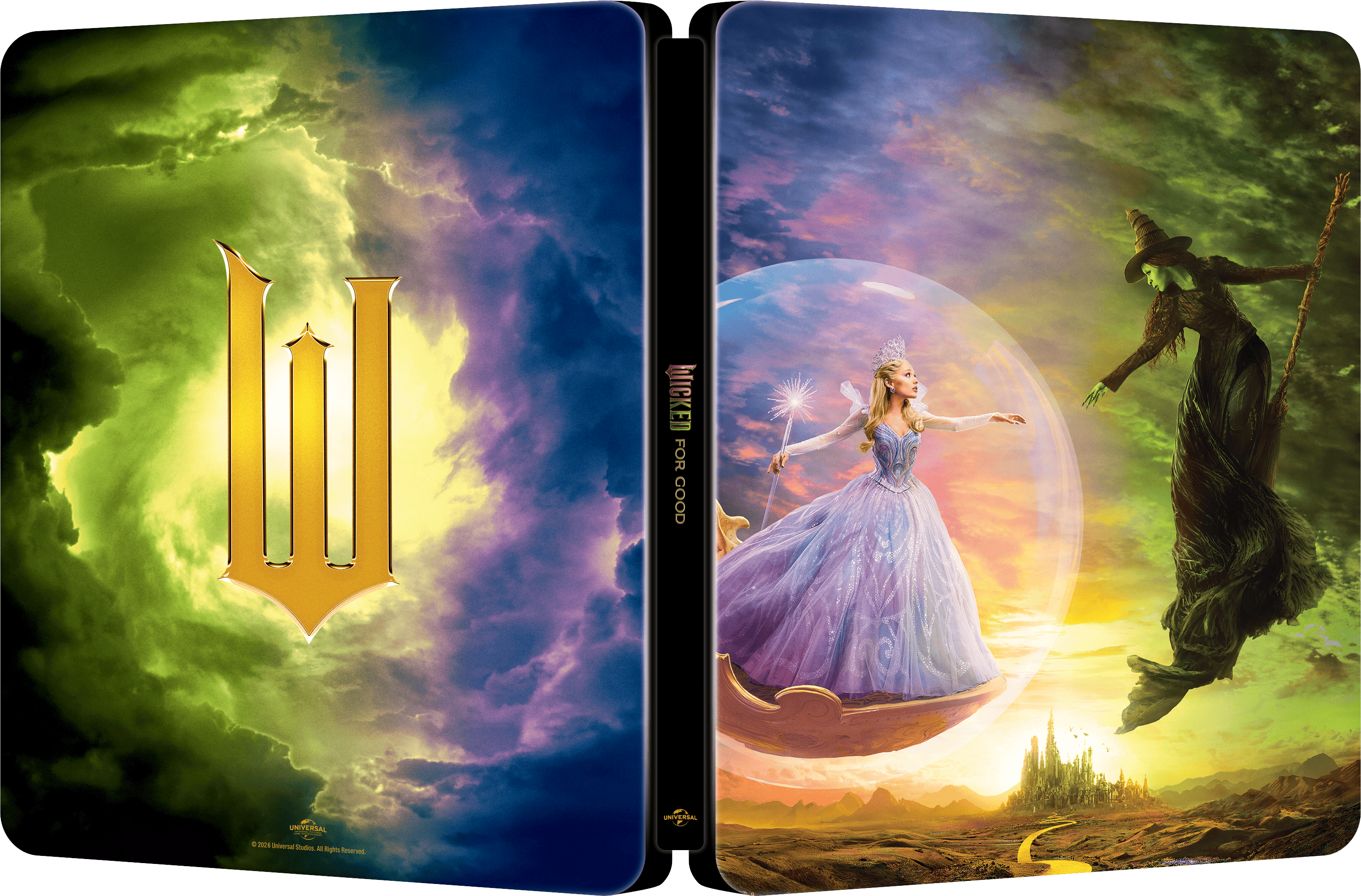 Wicked: For Good Limited Edition 4K UHD Steelbook 1
