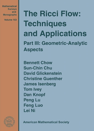 The Ricci Flow: Techniques and Applications