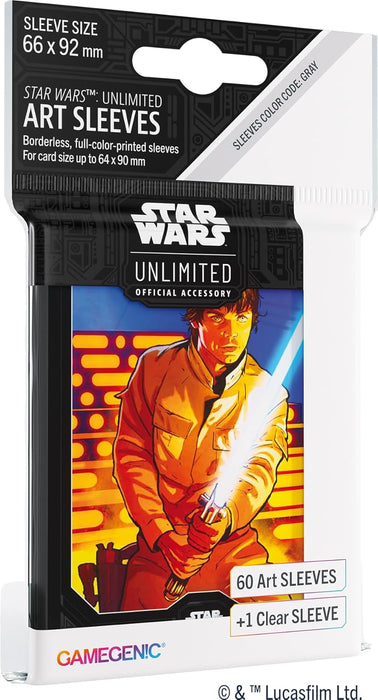 Star Wars Unlimited Art Sleeves - Luke Skywalker