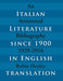 Italian Literature Since 1900 in English Translation