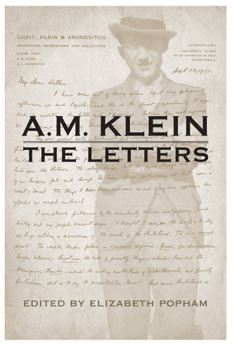 A.M. Klein: the Letters