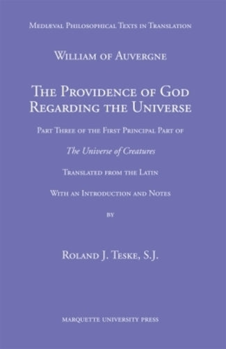 The  Providence of God Regarding the Universe