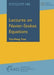 Lectures on Navier-Stokes Equations