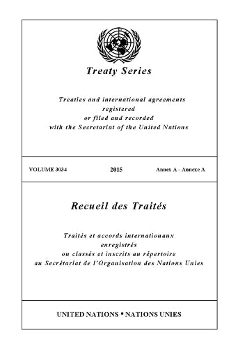 Treaty Series 3034 (English/French Edition)
