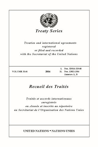 Treaty Series 3146 (English/French Edition)