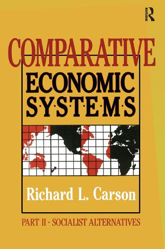 Comparative Economic Systems: v. 2