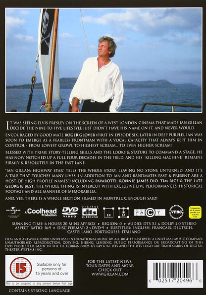 Ian Gillan: Highway Star - A Journey In Rock