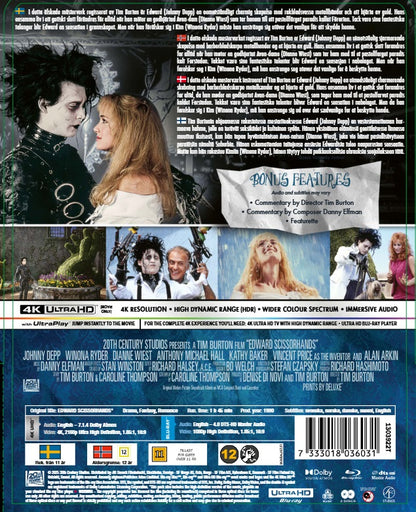 Edward Scissorhands Steelbook