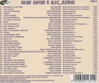 Rockin' Rhythm 'N' Blues from Memphis