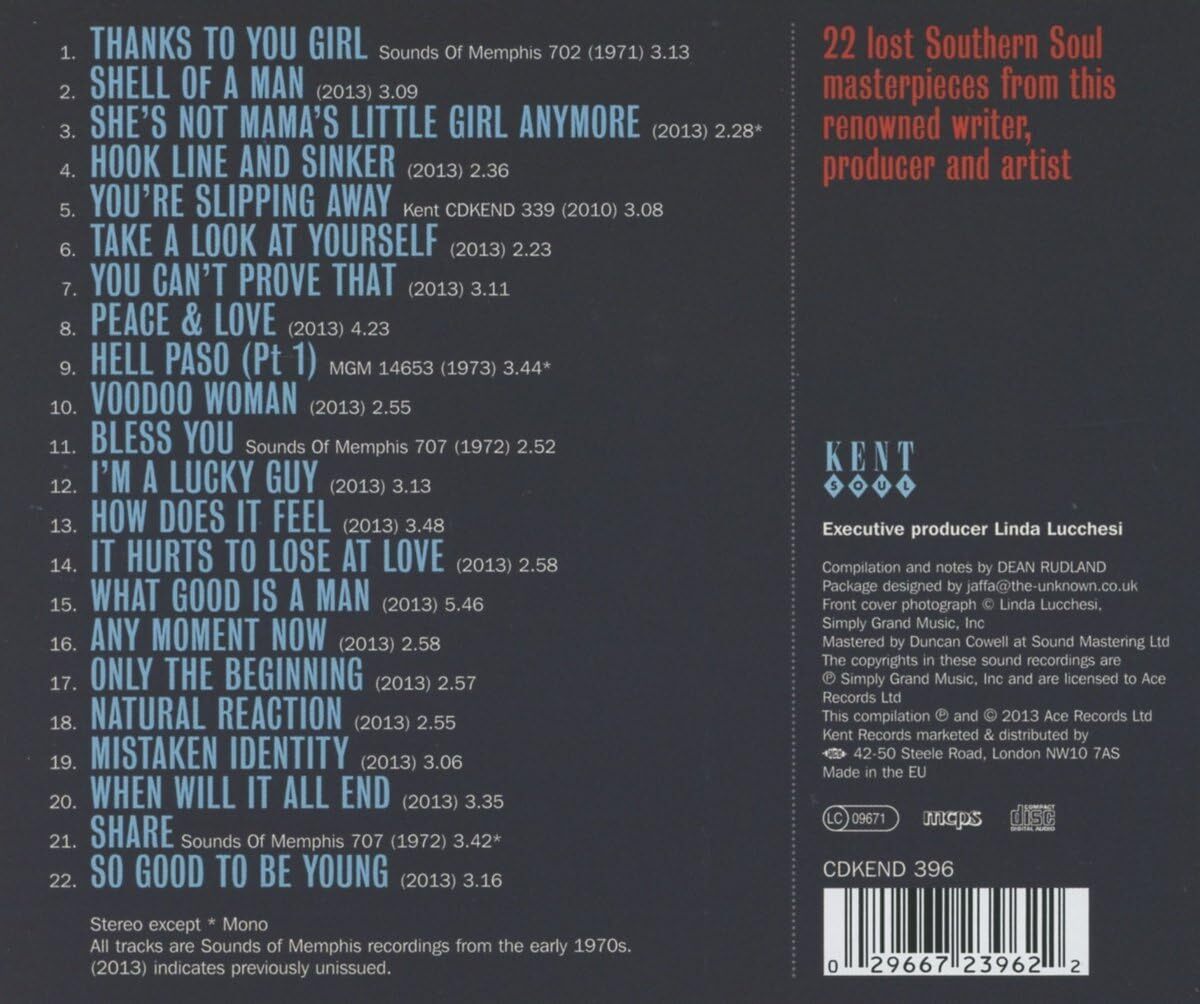 Beale Street Soul Man: The Sounds of Memphis Sessions