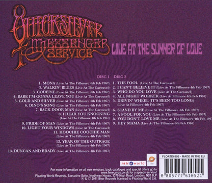 Live from The Summer of Love