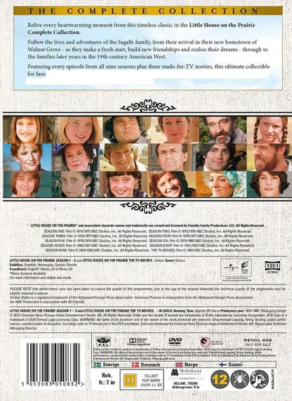 Little House on the Prairie - Complete Box - Seasons 1-9 (56 discs)