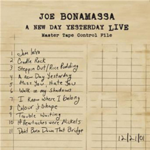 A New Day Yesterday Live