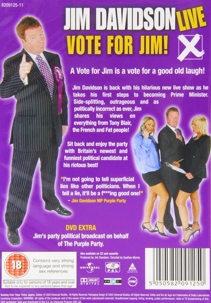Jim Davidson - Vote For Jim