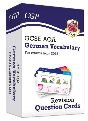 New GCSE AQA German: Vocabulary Revision Question Cards (for exams from 2026)
