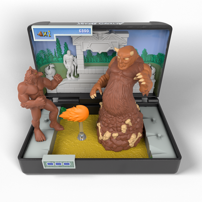 Console Heroes Mega Drive Altered Beast Statuette 7cm