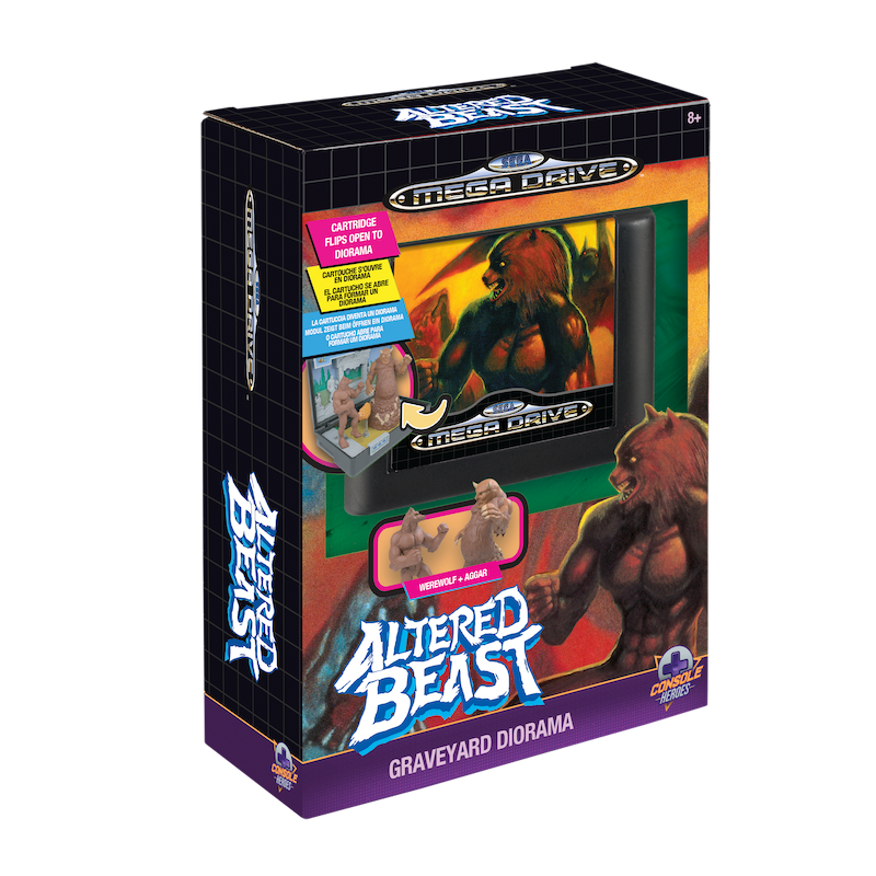 Console Heroes Mega Drive Altered Beast Statuette 7cm