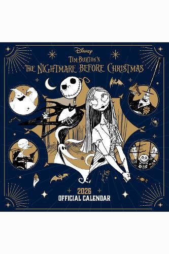 THE NIGHTMARE BEFORE CHRISTMAS 2026 SQUARE CALENDAR
