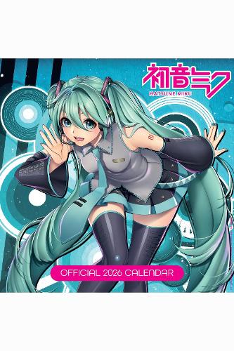 HATSUNE MIKU 2026 SQUARE CALENDAR