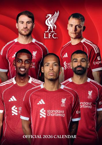 LIVERPOOL FC 2026 A3 CALENDAR