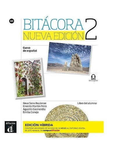 Bitacora Nueva edicion 2 - Edicion hibrida - Libro del alumno (A2) + MP3 descargable