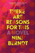 There Are Reasons For This
