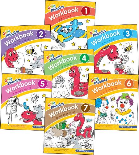 Jolly Phonics Workbooks 1–7