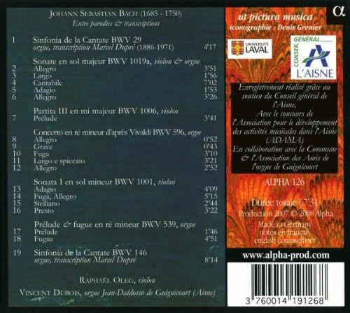 Entre Parodies and Transcriptions (Dubois, Oleg)