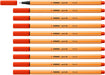 Fineliner - STABILO point 88 - Pack of 10