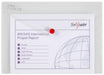 Snopake A5 Polyfile Popper Wallet with Press Stud Closure – Clear  Ref: 11382