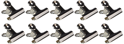 Whitecroft Essentials Value 76mm Nickel Plated Spring Clip (Pack of 10