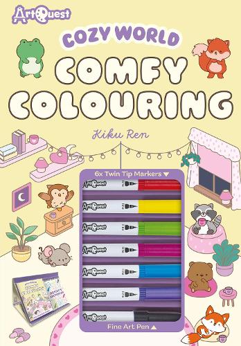Cozy World Comfy Colouring