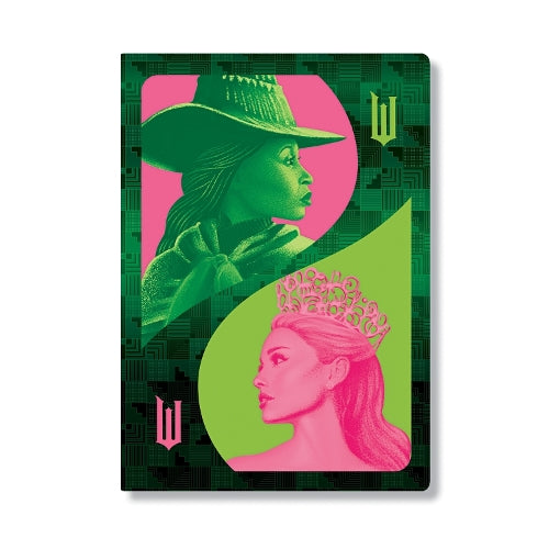 Pink Goes Good with Green (Wicked Collection) A4 Grid Cahier