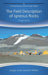 The Field Description of Igneous Rocks
