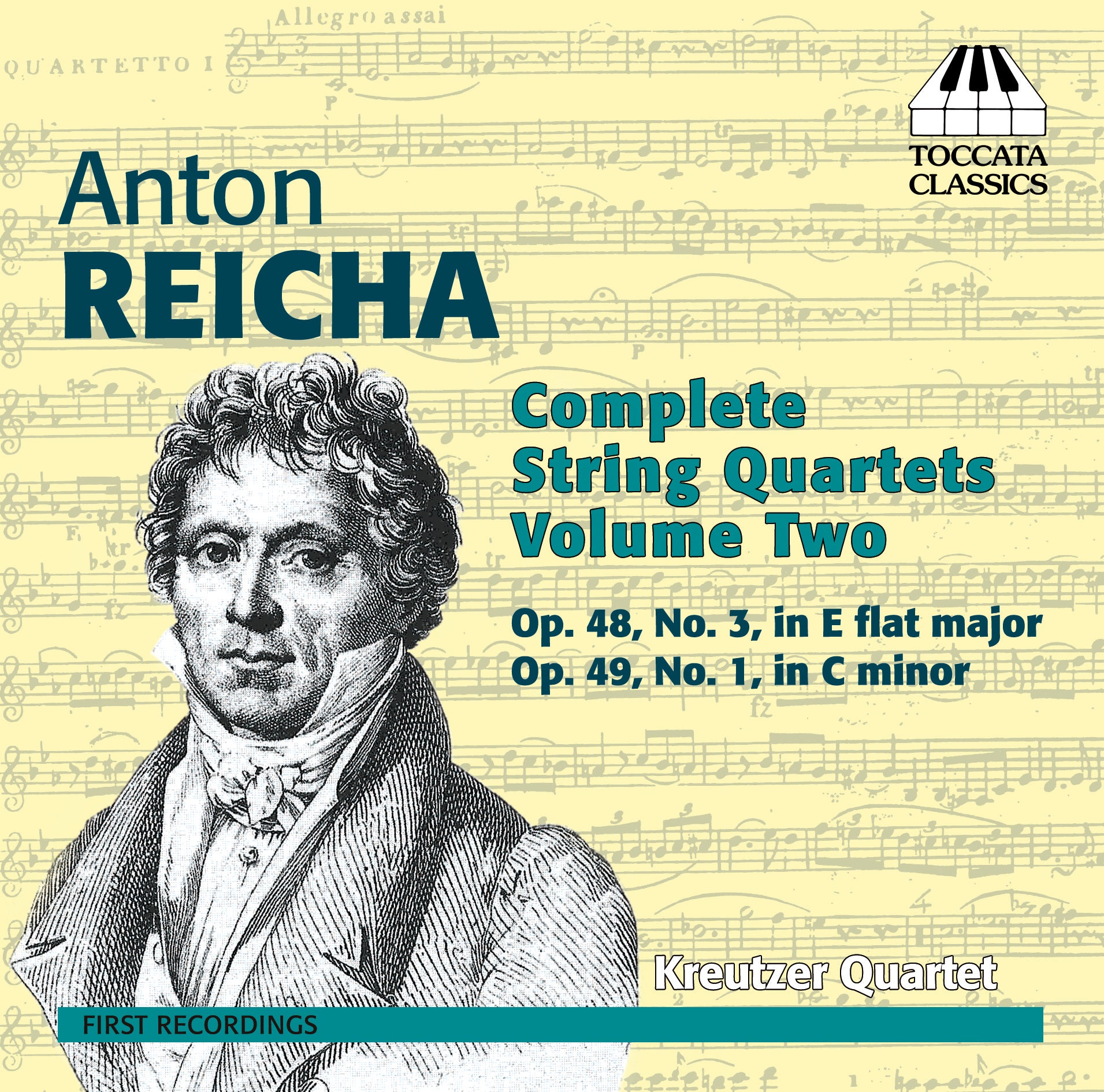 Anton Reicha: Complete String Quartets - Volume 2