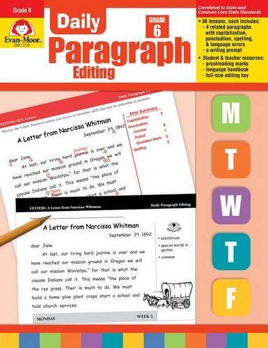 Daily Paragraph Editing Grade 6+ Te