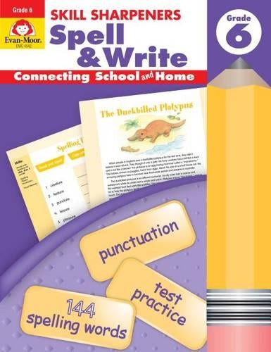 Skill Sharpeners: Spell & Write Grade 6+