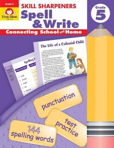 Skill Sharpeners: Spell & Write, Grade 5 Workbook