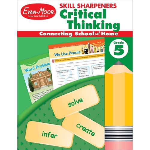 Skill Sharpeners: Critical Thinking, Grade 5 Workbook