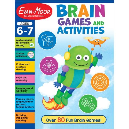Brain Games and Activities, Ages 6-7
