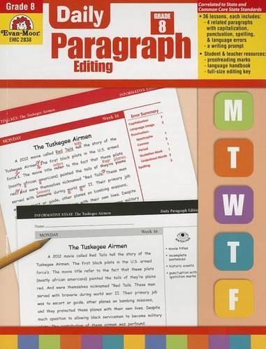 Daily Paragraph Editing Grade 8 Te