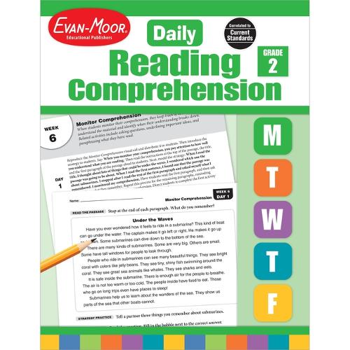 Daily Reading Comprehension, Grade 2 Teacher Edition