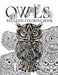 Owls Relaxing coloring book