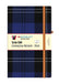 Ramsay Blue Tartan Blank Hardback Notebook: Large 21 x 13cm